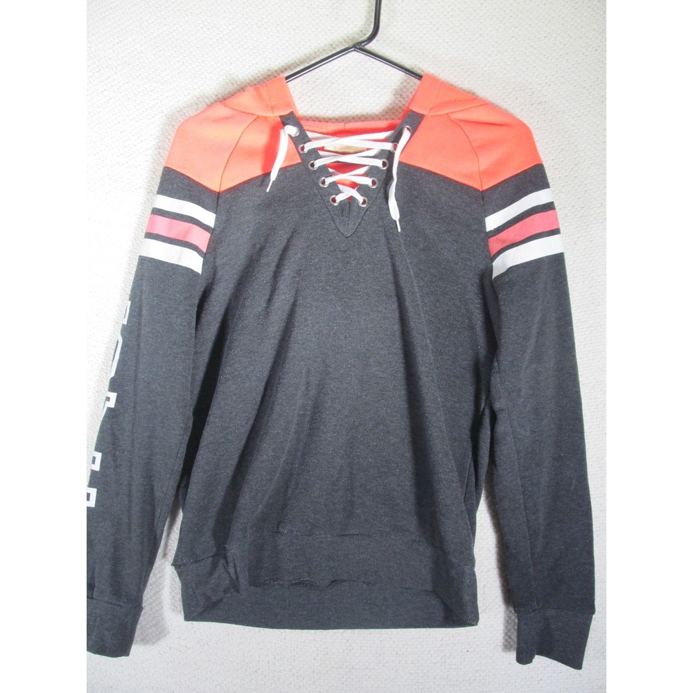 Bobbie Brooks Love Hoodie Women's ‎ MED Pullover Hooded Sweatshirt